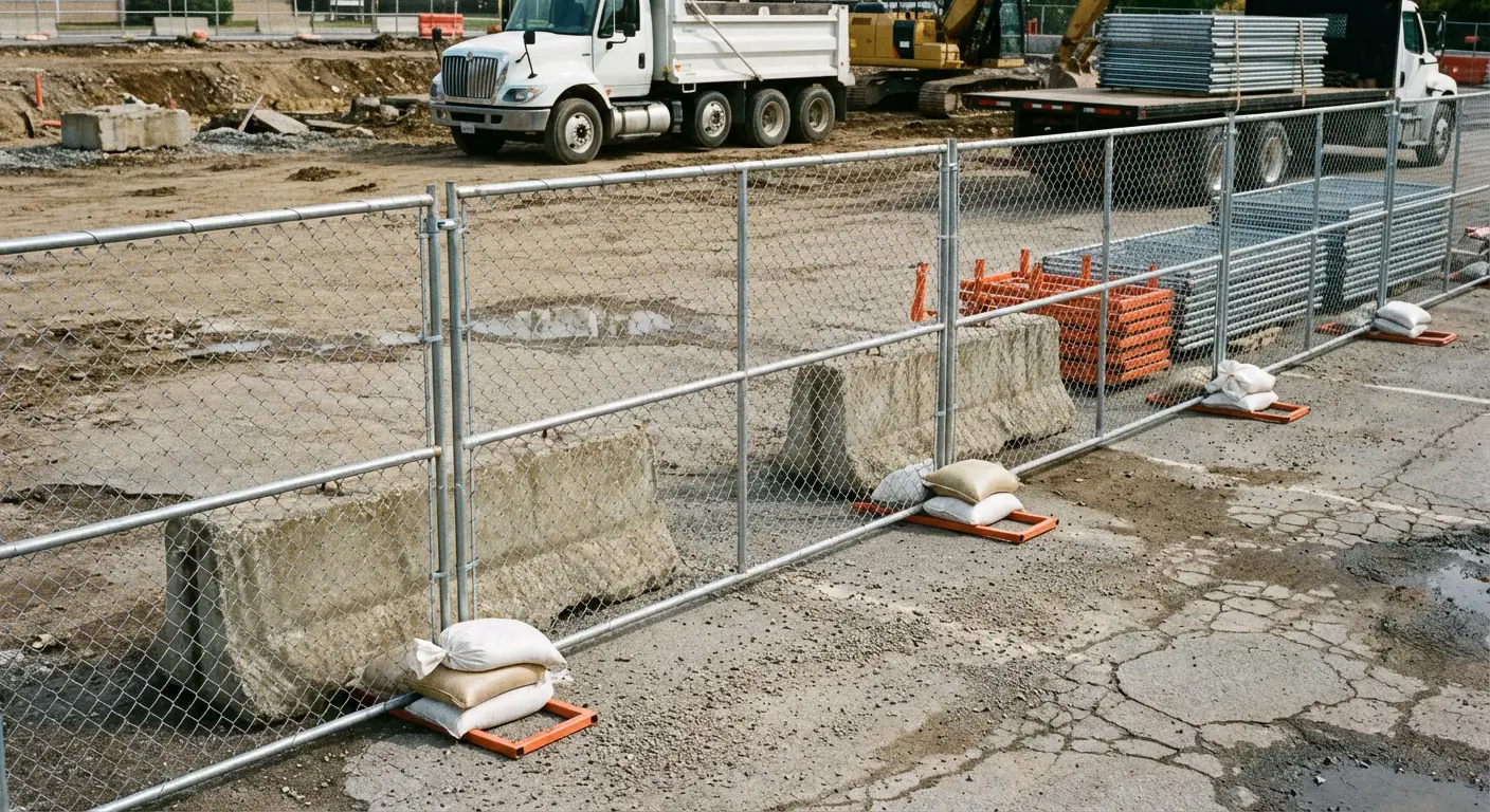 Modular Chain Link Panels in Saint Clair Shores, MI