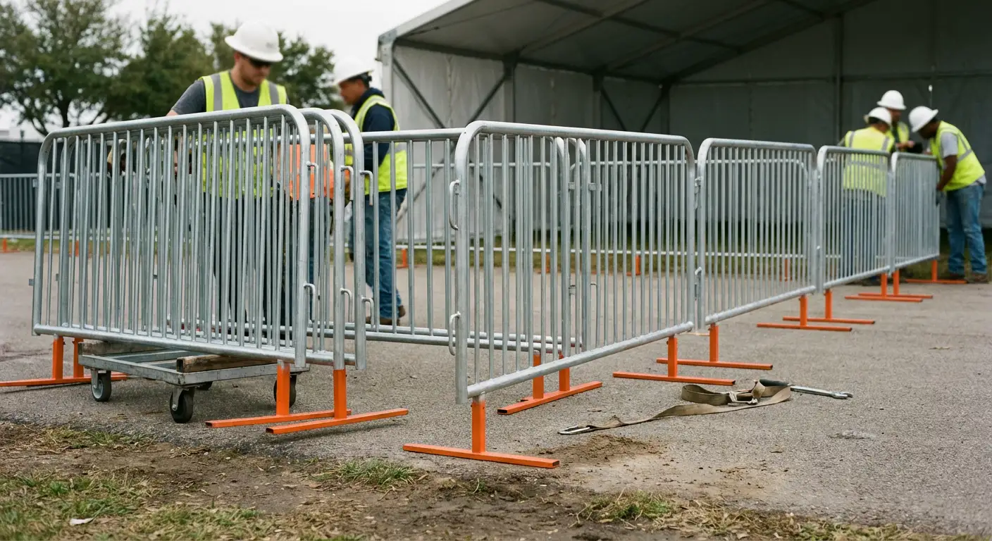 Pedestrian Barricades in Saint Clair Shores, MI