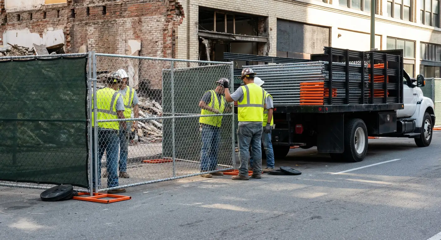Saint Clair Shores fencing logistics and security challenges